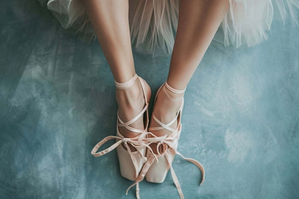 Ballet dancer footwear dancing shoe.