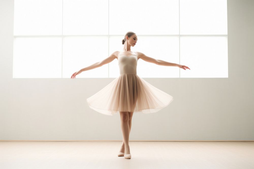 Ballerina fashion dancing ballet.