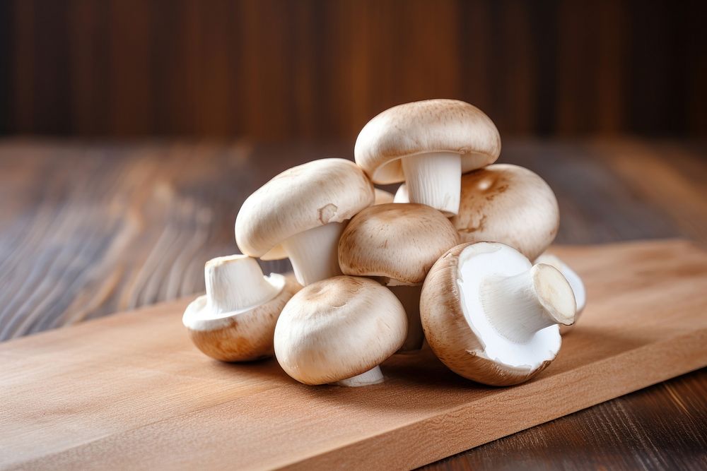 Champignon mushrooms wood agaricaceae ingredient.