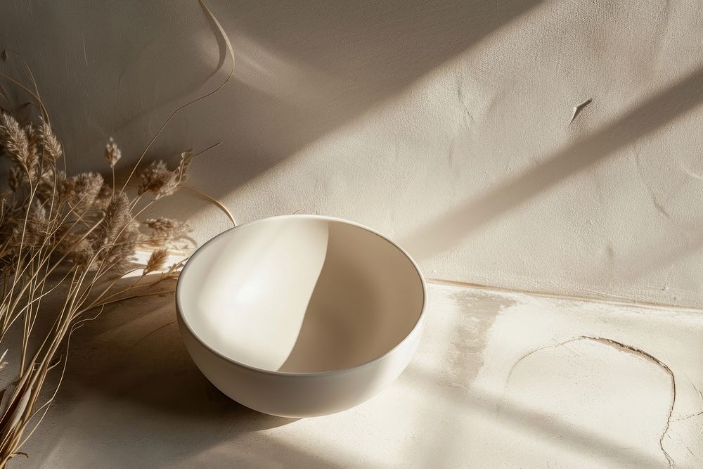 Lifestyle activity bowl simplicity porcelain.