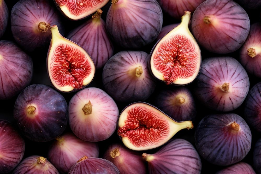 Organic figs backgrounds fruit plant.