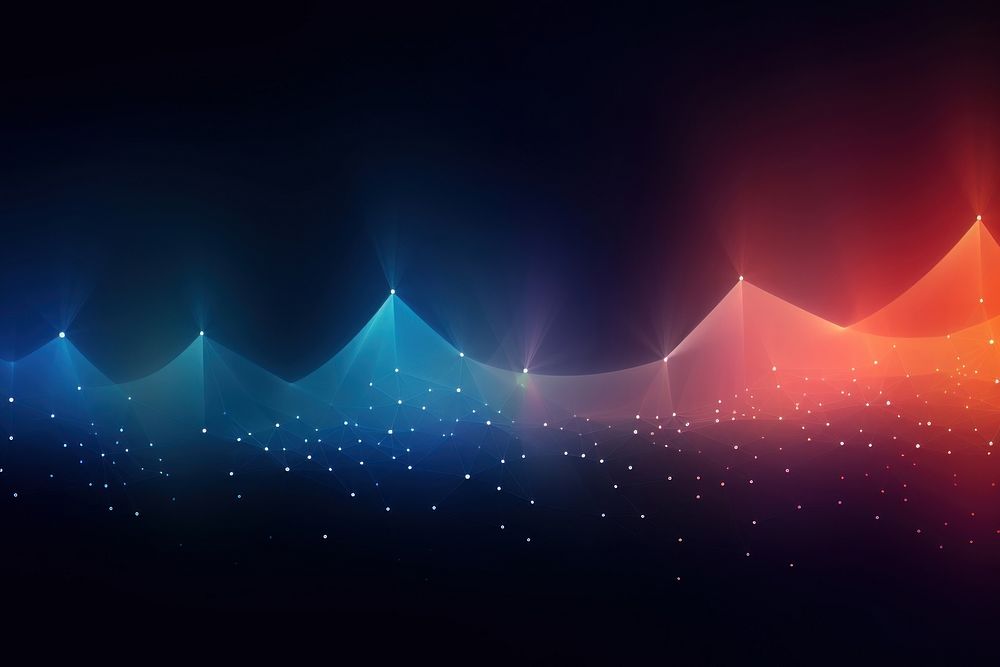 Digital wave of particles backgrounds abstract pattern.