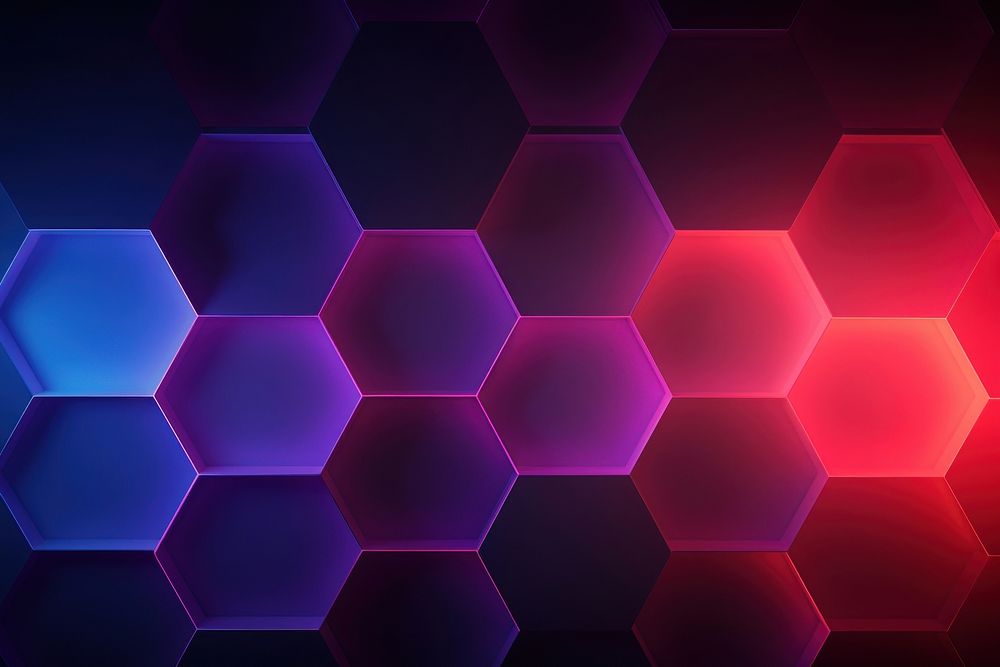Hexagon backgrounds abstract pattern.