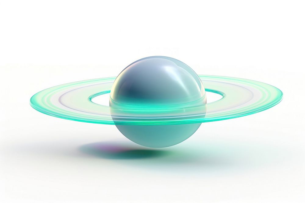 Saturn iridescent sphere egg technology.