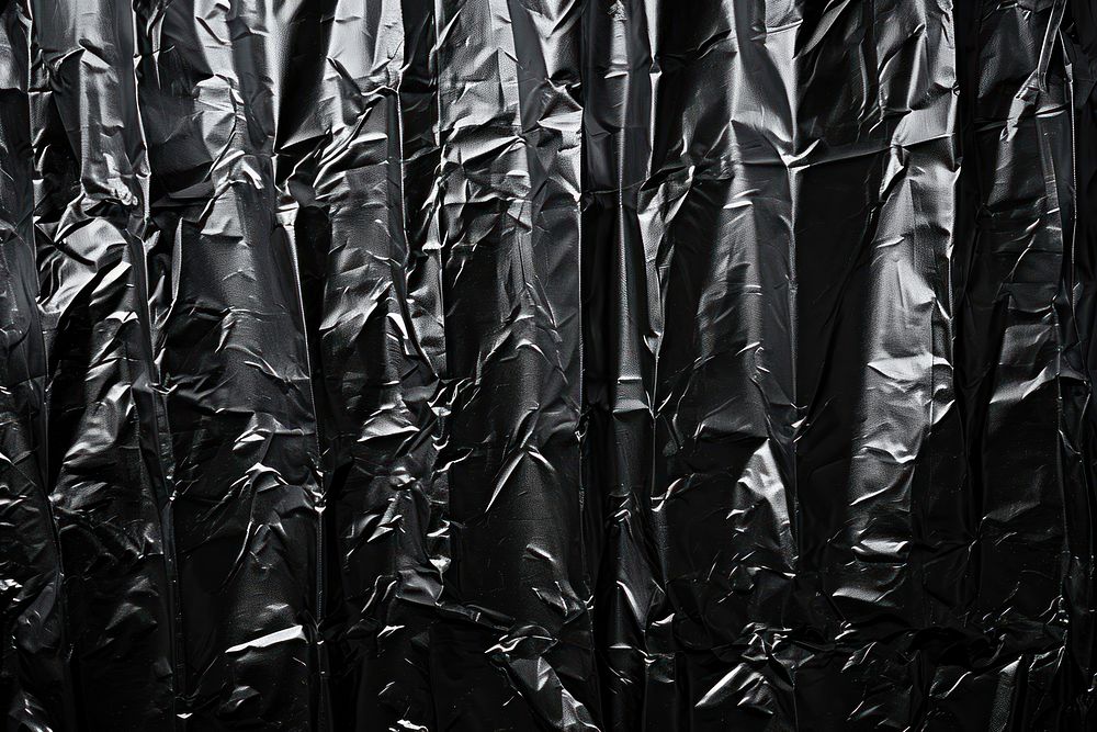 Vertical patterns plastic wrap black backgrounds monochrome.