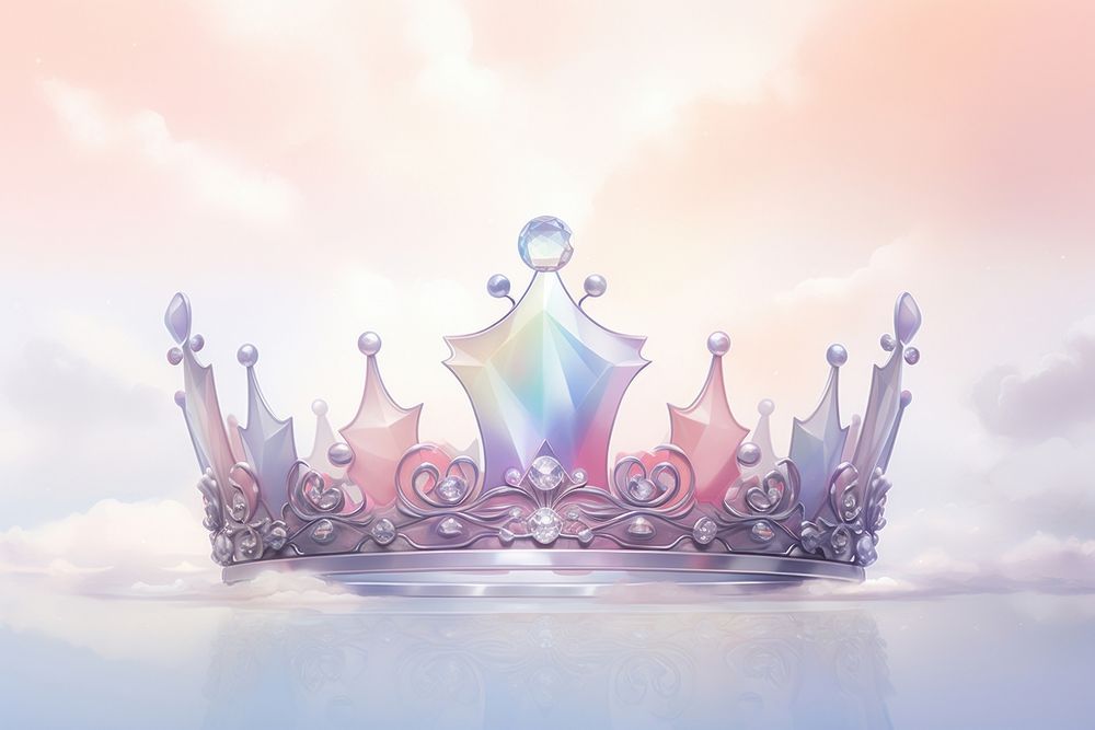 Crown tiara accessories chandelier.