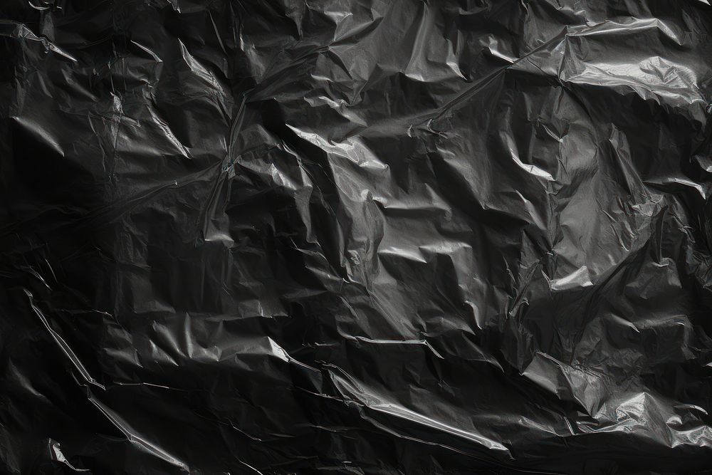 Abstract plastic wrap black backgrounds monochrome.