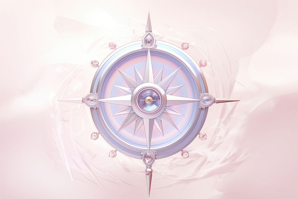 Compass backgrounds technology chandelier.