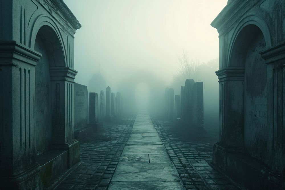 Empty scene cemeteries outdoors cemetery | Free Photo - rawpixel