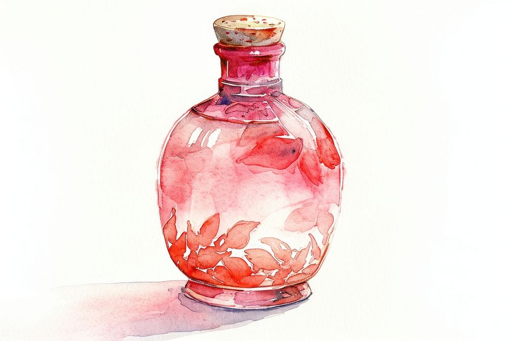 Sake bottle glass vase creativity.