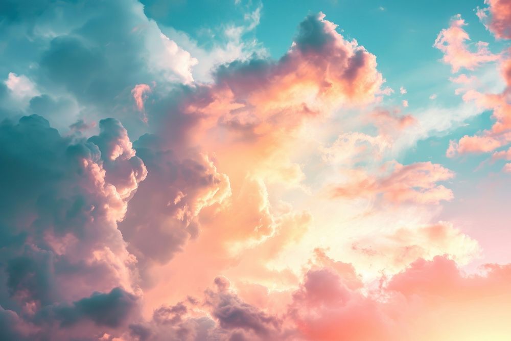 Photo of soft and dreamy sky sunlight backgrounds outdoors.
