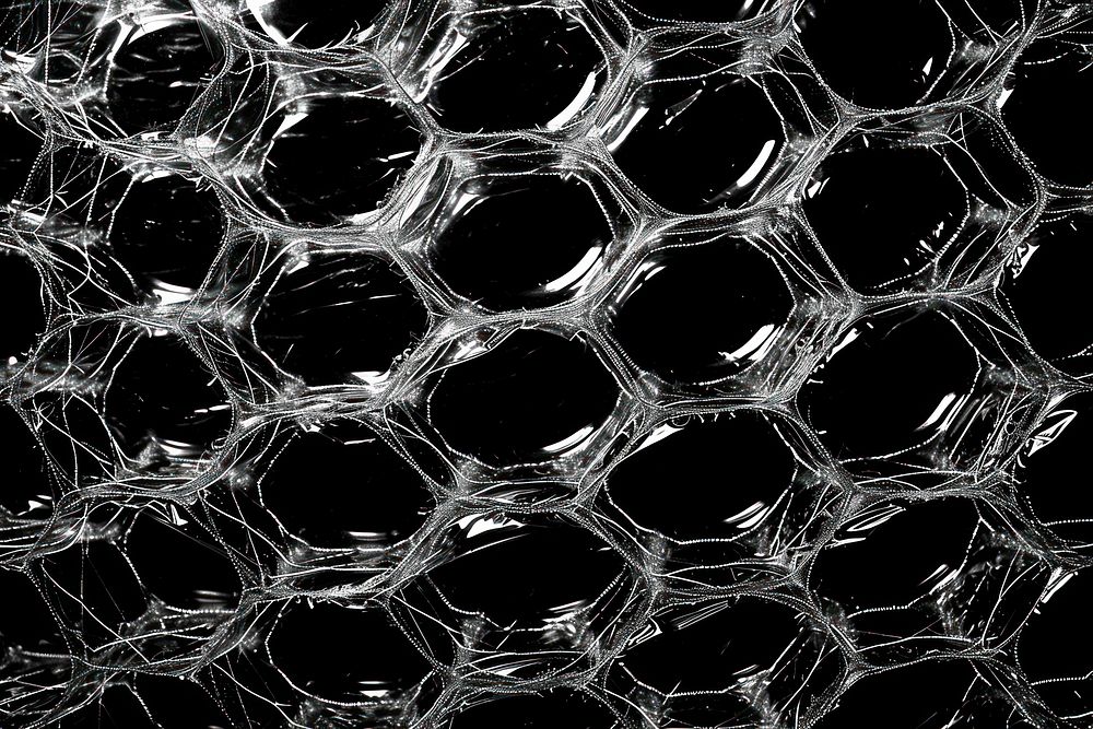 Smooth bubble plastic wrap backgrounds pattern black.