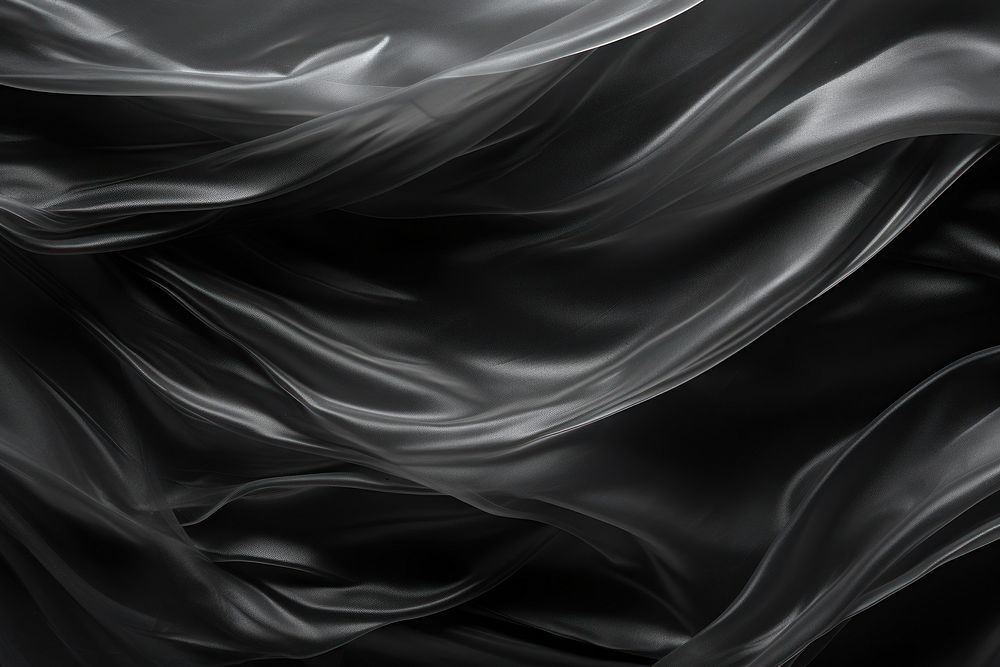 Stretched plastic film black backgrounds monochrome.