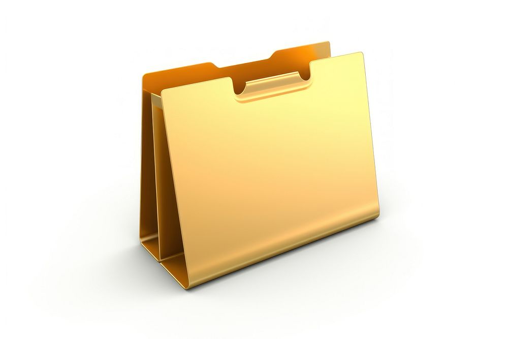 File icon gold white background rectangle.