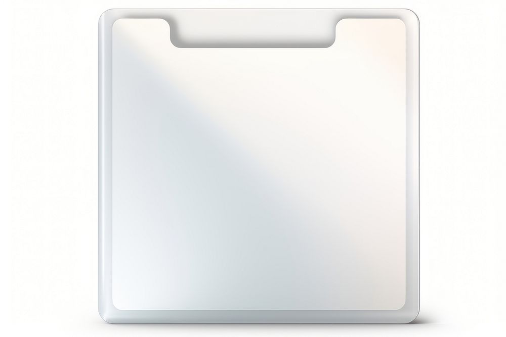 File folder icon white background rectangle absence.
