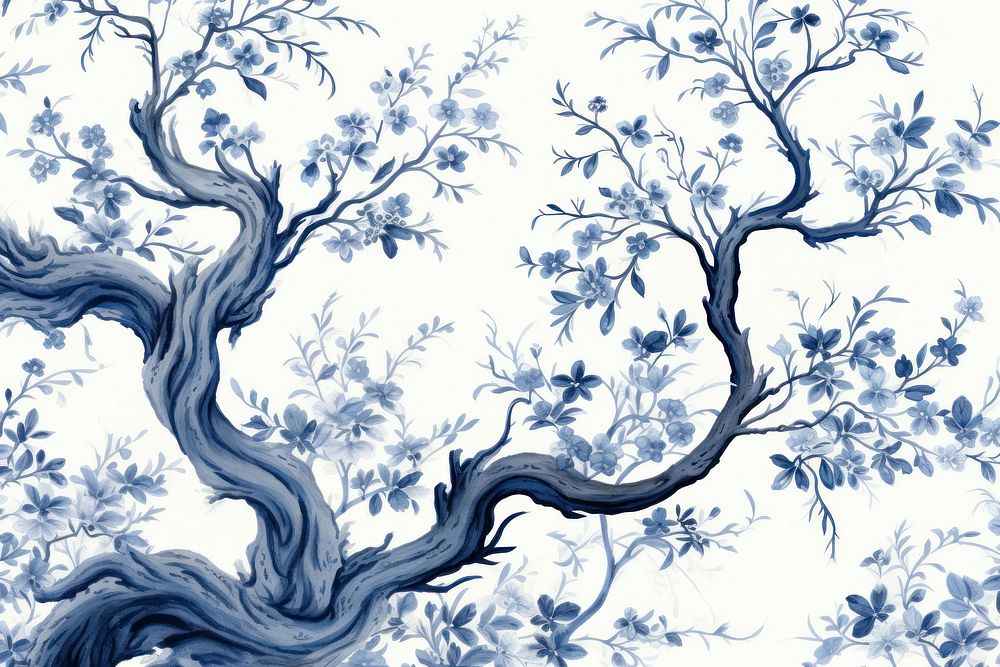 Traditional chinese pattern wallpaper painting drawing.