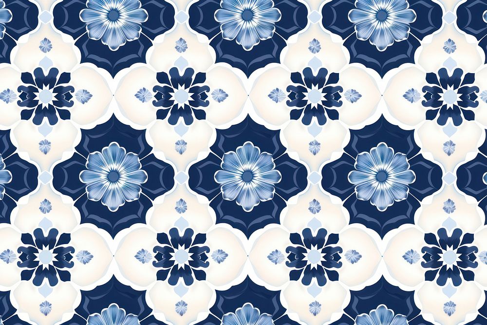Tile pattern of hexagon pattern art backgrounds porcelain.