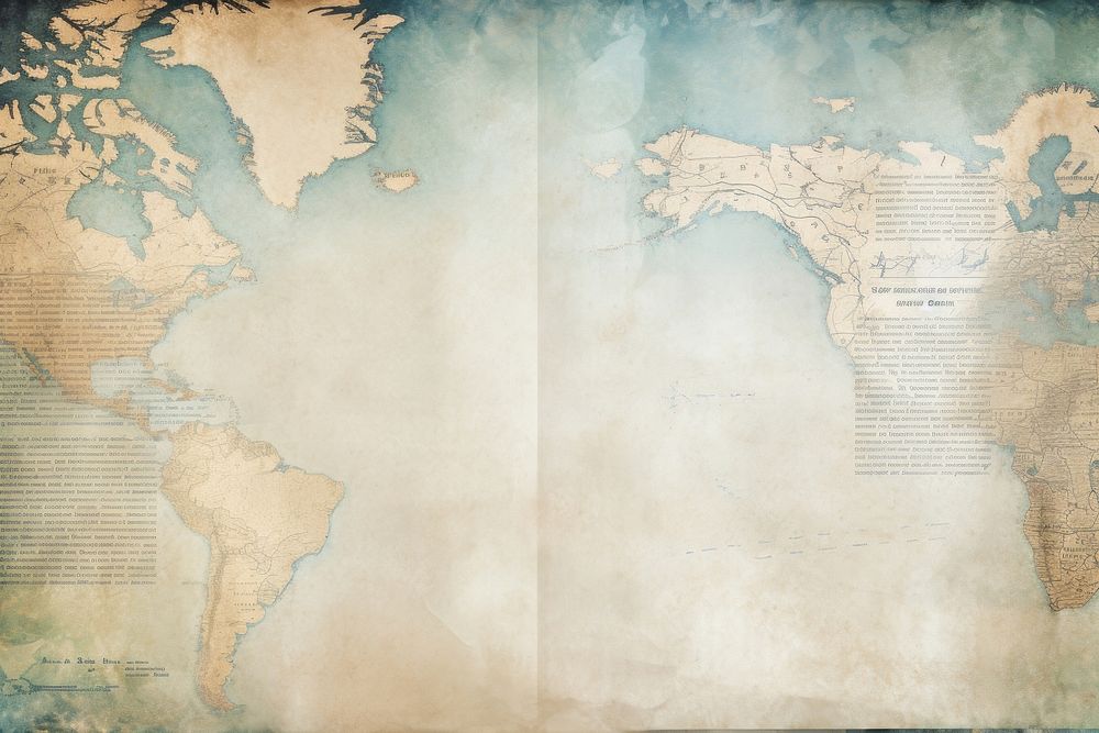 World map backgrounds paper topography.