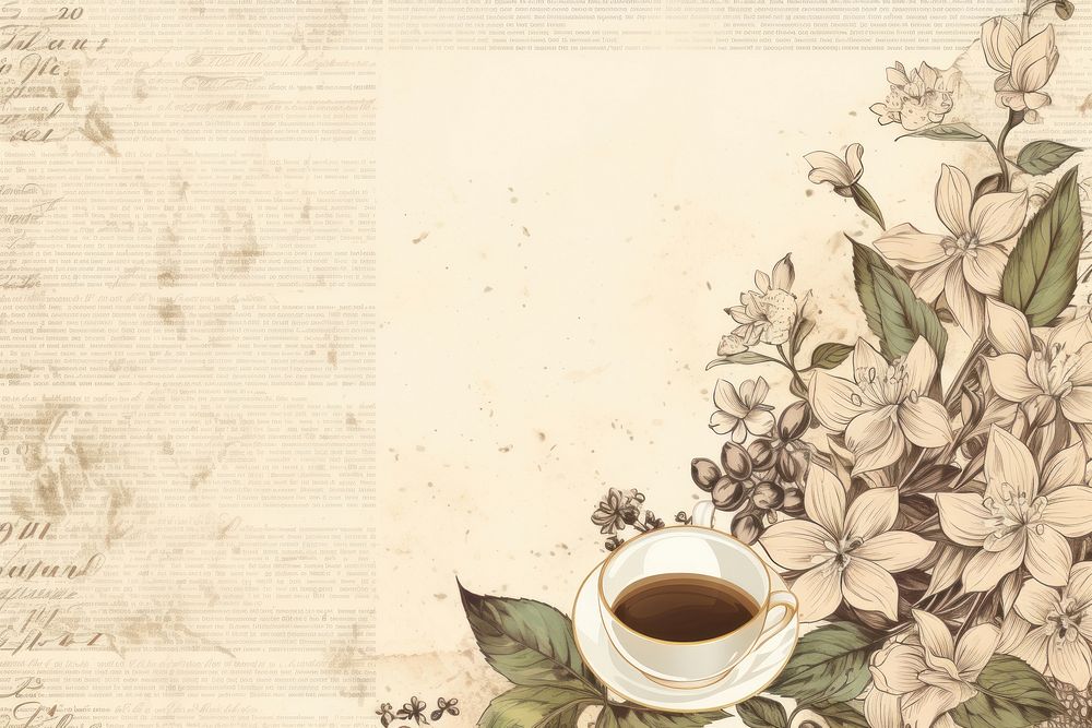Coffee backgrounds saucer paper.