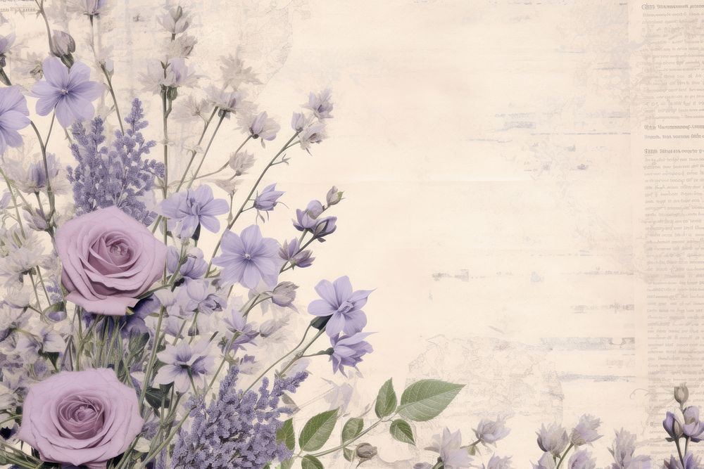 Lavender roses backgrounds pattern flower.
