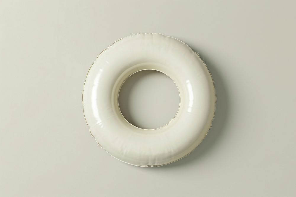 Swim ring  simplicity inflatable porcelain.