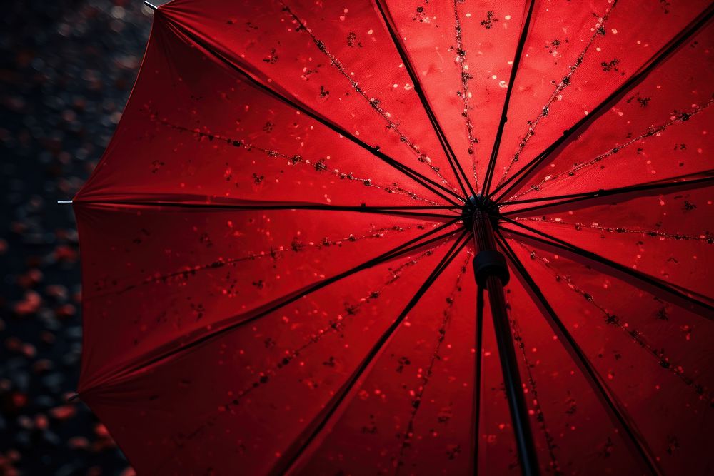 Umbrella red backgrounds protection.
