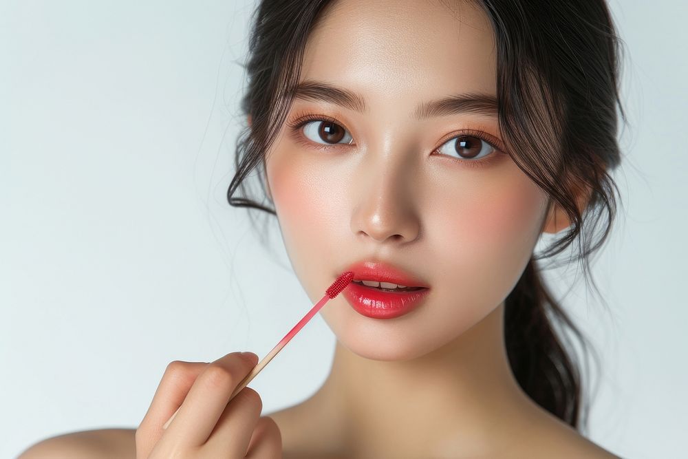 South east asian woman cosmetics portrait perfection.