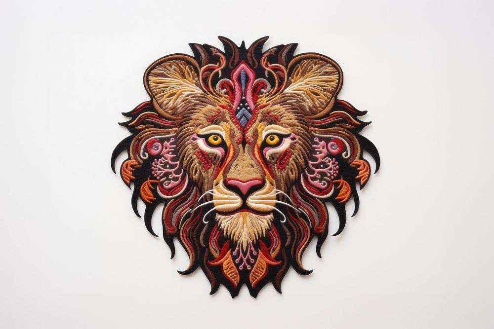 Mammal animal lion art.