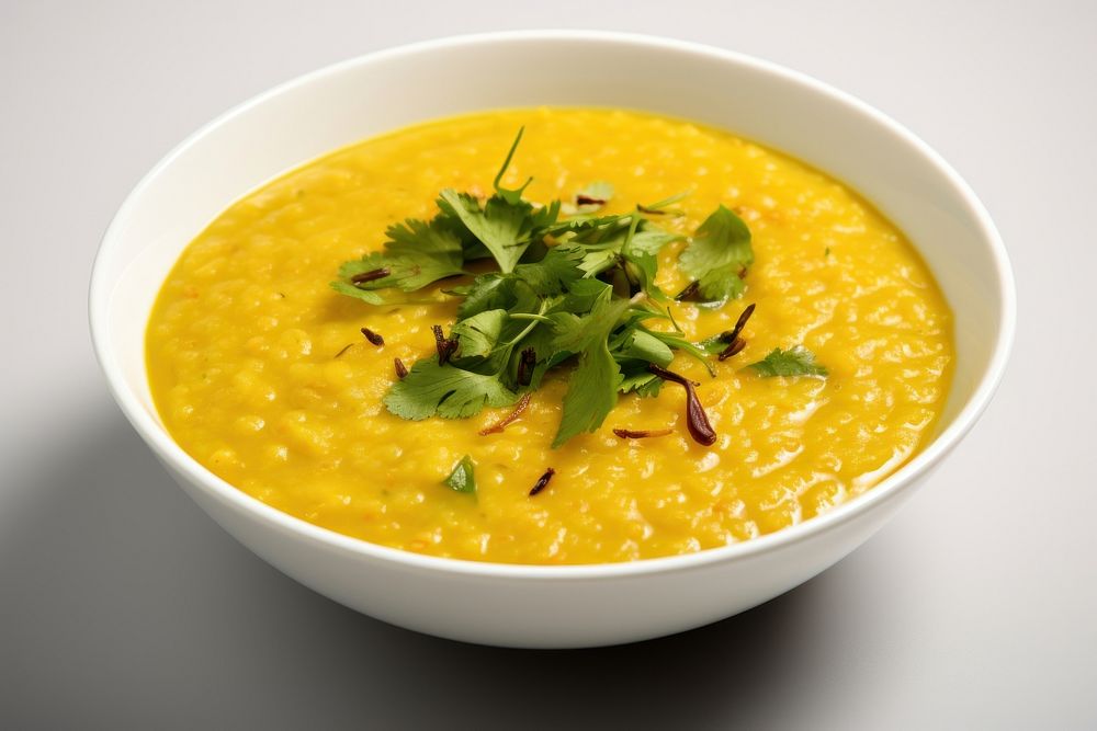 Daal south asian food bowl dish vegetable.