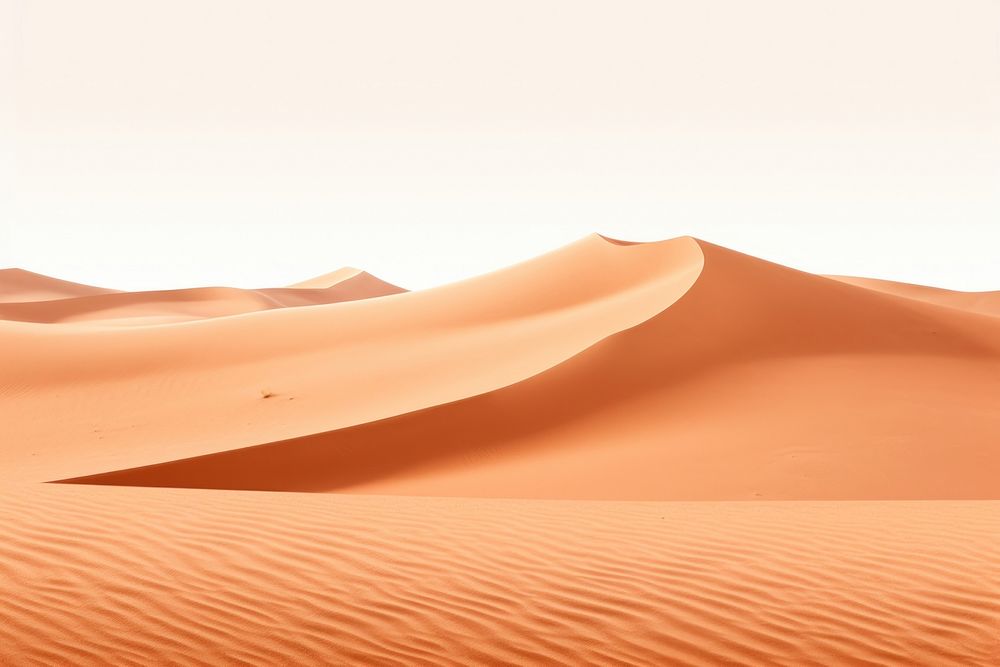 Desert hills nature landscape outdoors. AI generated Image by rawpixel.