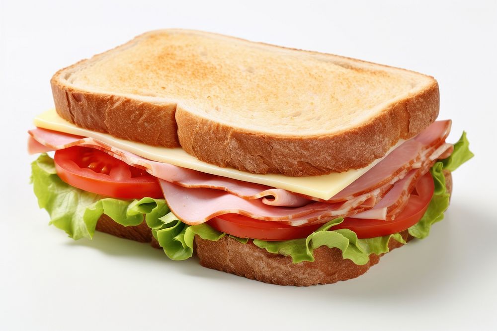 Sandwich sandwich bread lettuce.