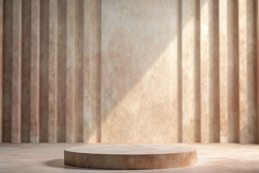 Paper texture product podium backgrounds wood architecture.