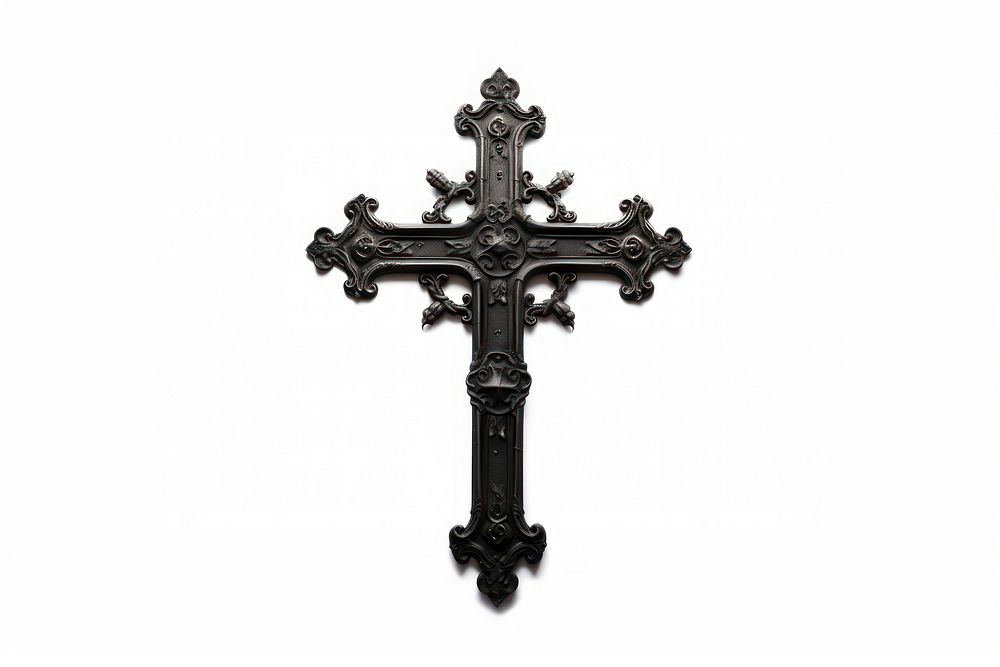 Gothic crucifix symbol cross.