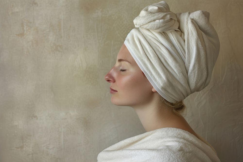 White South African woman portrait turban adult.