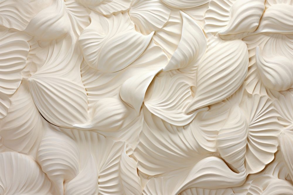 Sea shell bas relief pattern art backgrounds repetition.