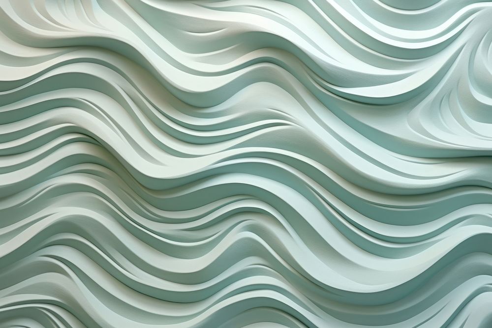 Sea wave bas relief pattern art backgrounds repetition.