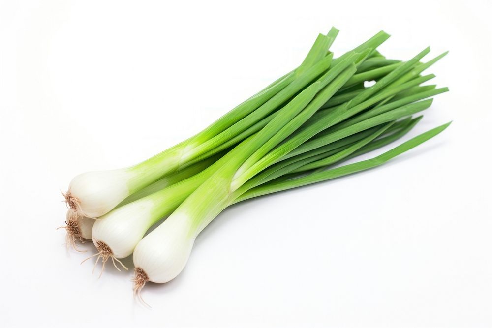 Spring onion vegetable plant food. AI generated Image by rawpixel.