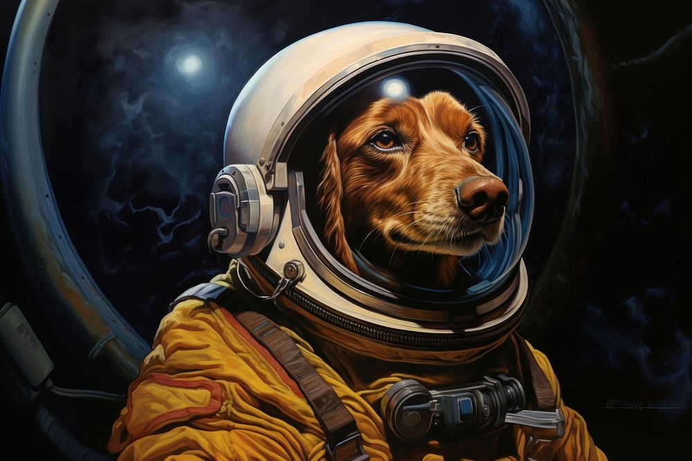 Astronaut dog technology screenshot carnivora.