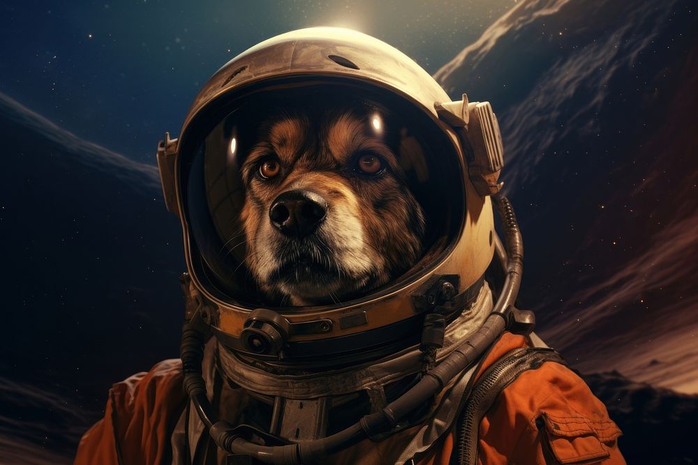 Astronaut dog futuristic screenshot carnivora.