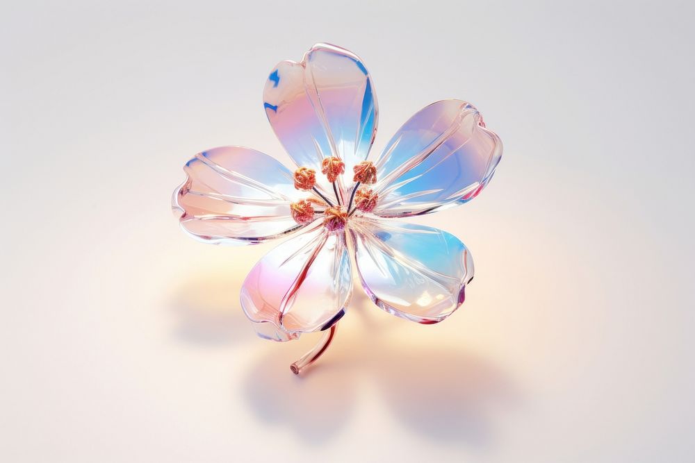 Flower blossom jewelry petal.