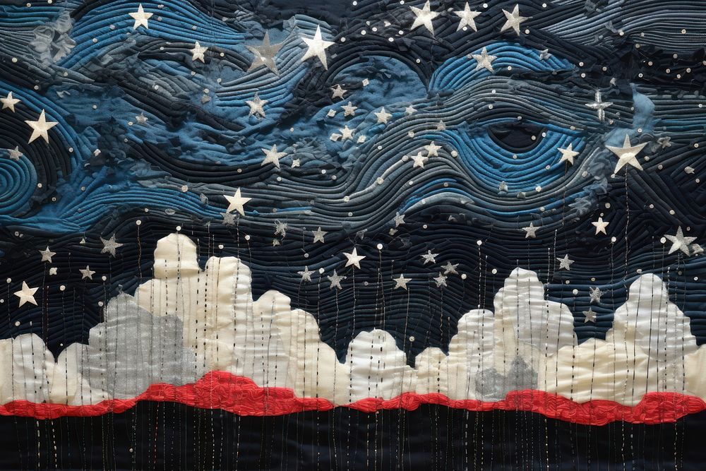 Stars pattern textile backgrounds.