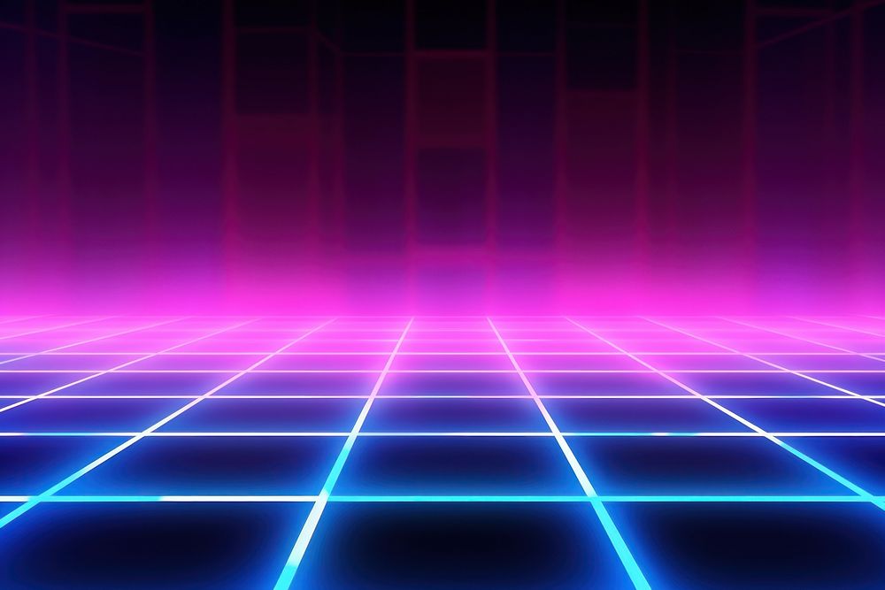 Grids perspective background neon backgrounds abstract.