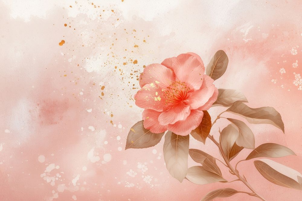 Camellia backgrounds flower petal.