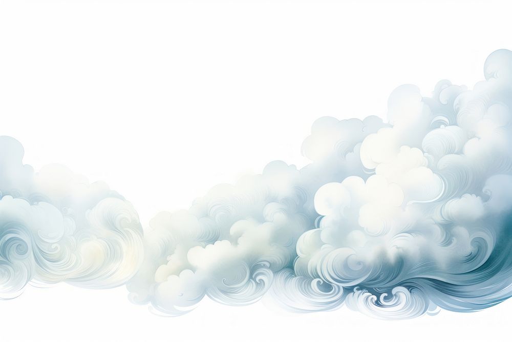 Cloud nature white backgrounds.