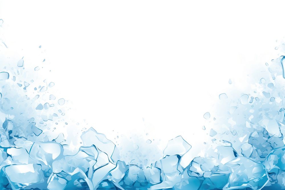 Ice transparent backgrounds copy space.