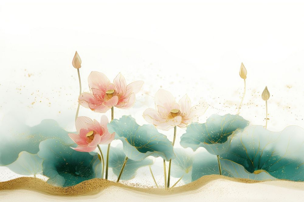 Lotus backgrounds flower petal.