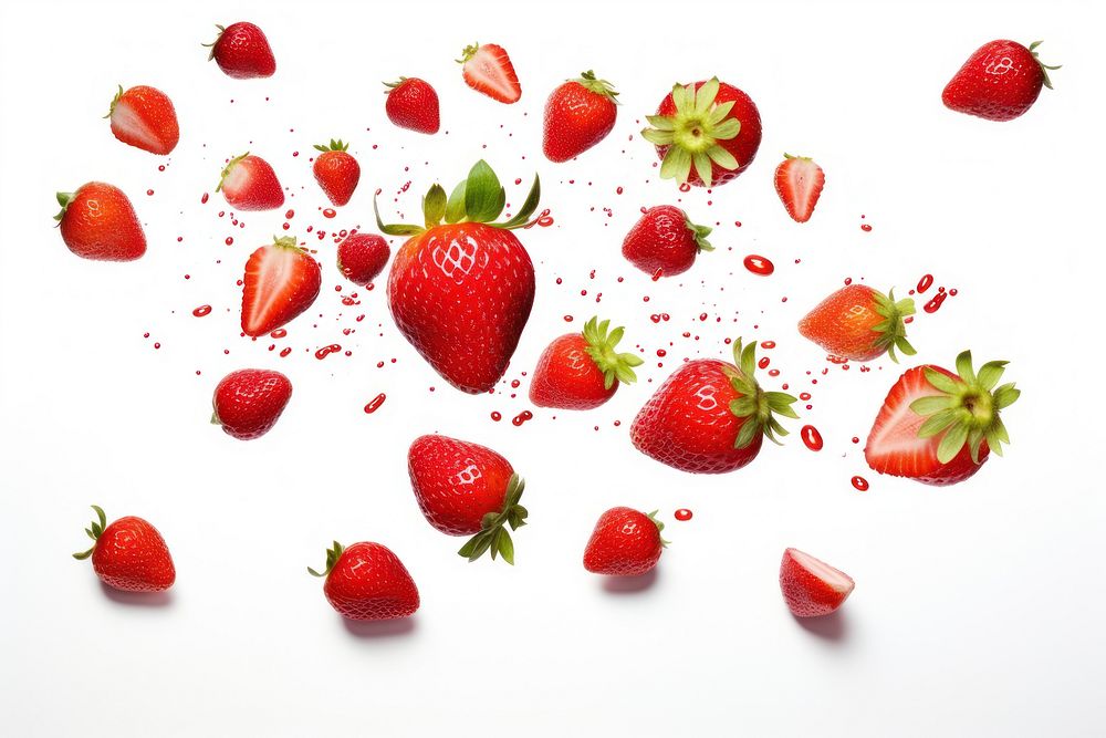 Strawberries strawberry dessert fruit.