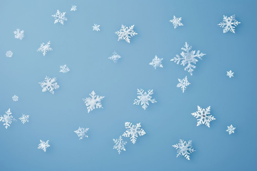 Snow icons backgrounds snowflake decoration.