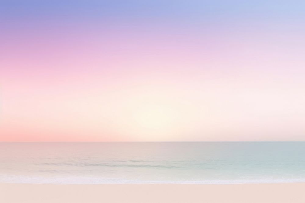  Beach backgrounds outdoors horizon. AI generated Image by rawpixel.