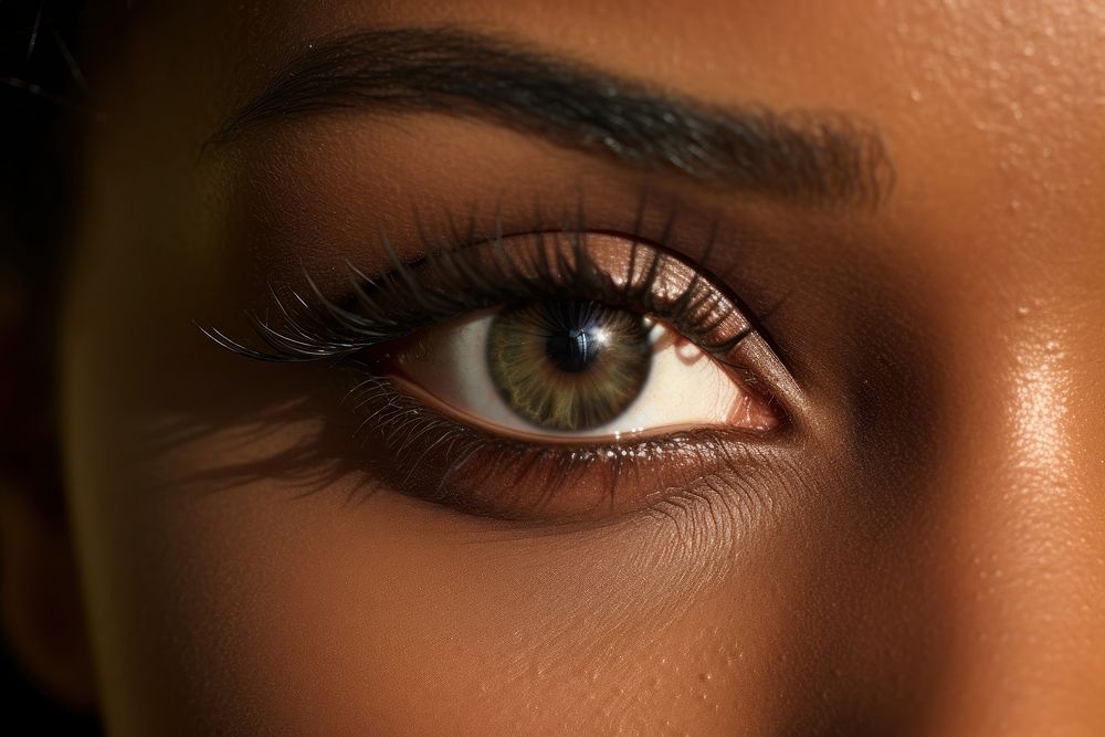 African american woman skin adult eye.